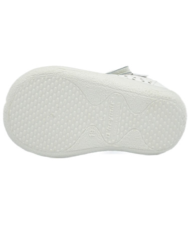 mercedita de piel caladitas con cierre de pegar