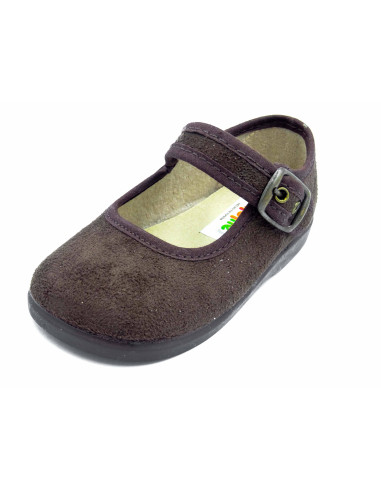 mercedita de serratex clasica para nina con suela de caucho