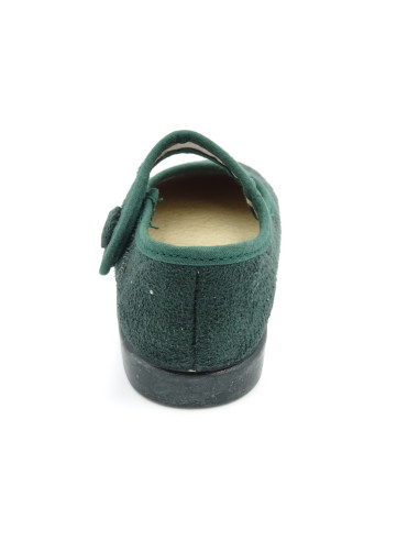 mercedita de serratex con un boton de adorno para nina