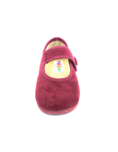 mercedita de serratex con un boton de adorno para nina