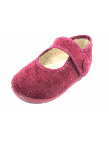 mercedita de serratex con un boton de adorno para nina