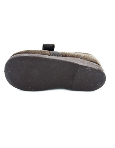 manoletina con lazo elastico en el empeine