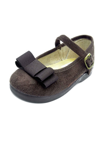 mercedita de serratex con un lazo zapatero para nina