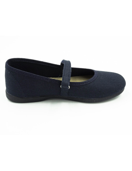 mercedita de tela para nina con cierre adesivo