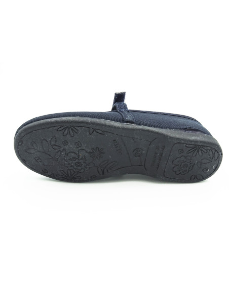 mercedita de tela para nina con cierre adesivo