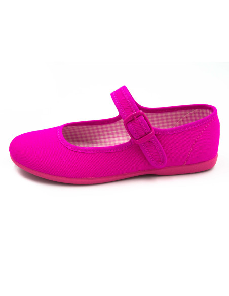 mercedita de nina forradas de vichy con suela de goma