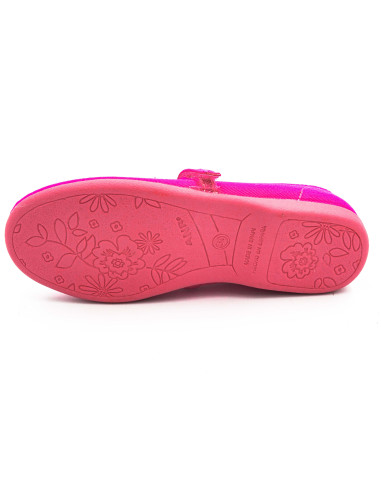 mercedita de tela para nina con el interior en vichy