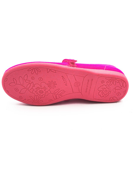 mercedita de tela para nina con el interior en vichy