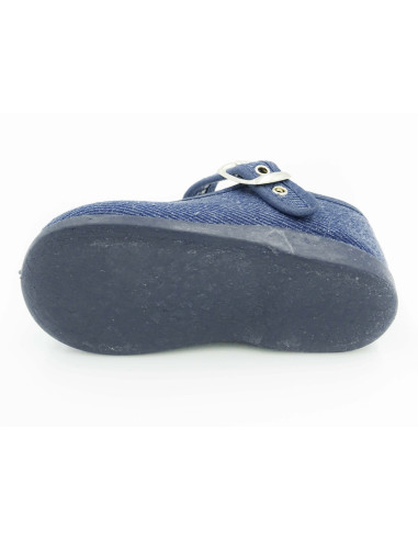 mercedita clasica para nina de tela con la suela de goma