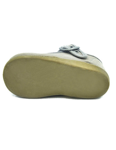 mercedita clasica para nina de tela con la suela de goma