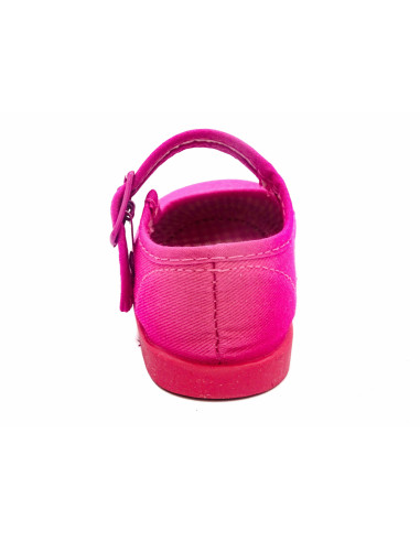 mercedita clasica para nina de tela con la suela de goma