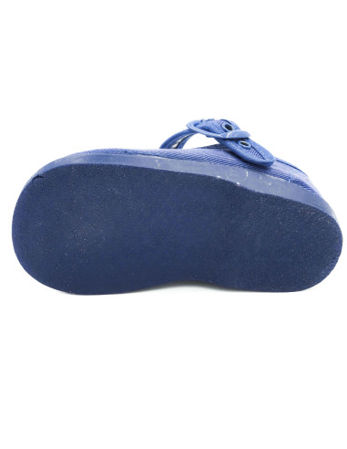 mercedita clasica para nina de tela con la suela de goma