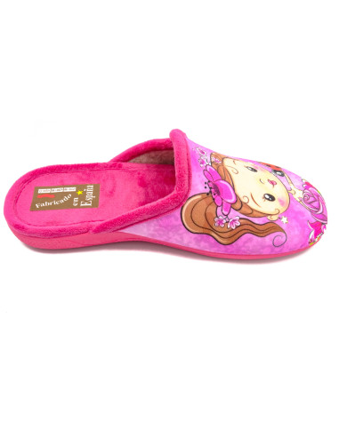 P60 59 zapatilla de casa para chica con suela de goma