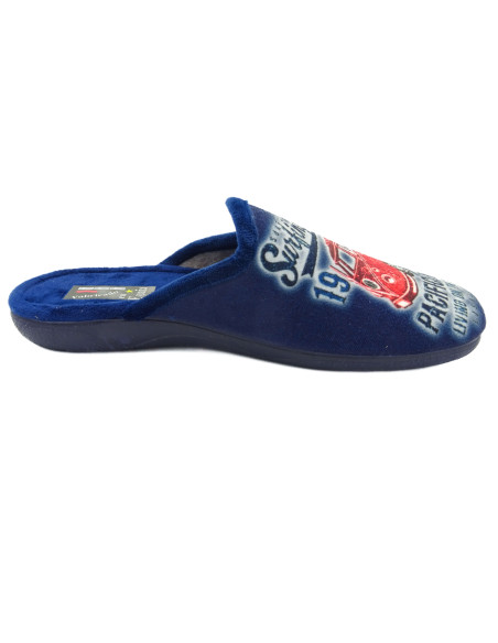 zapatillas de casa de caballero con suela de caucho