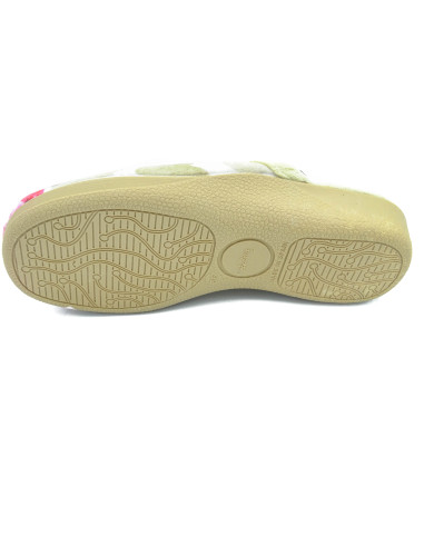 zapatilla de casa para chica con cuna y suela de goma