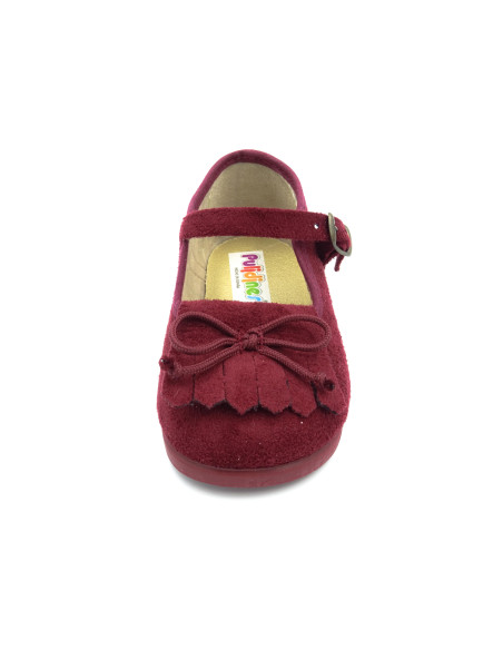 mercedita de serratex con adorno de flecos para nina