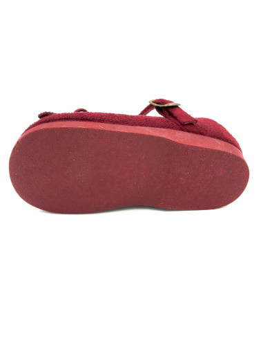 mercedita de serratex con adorno de flecos para nina