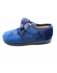 blucher de terciopelo con cordones de raso para nino 2