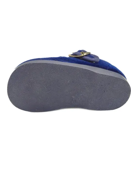 Pepito para nino de terciopelo con hebilla