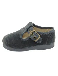 Pepito para nino de terciopelo con hebilla 2