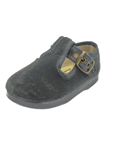 Pepito para nino de terciopelo con hebilla