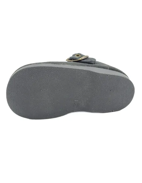 Pepito para nino de terciopelo con hebilla