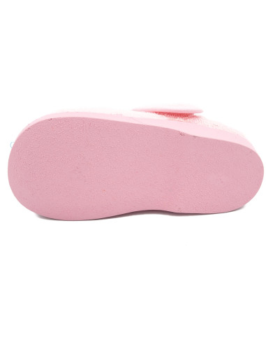 P0935 5 Zapatilla de casa con suela de goma de toalla para nina