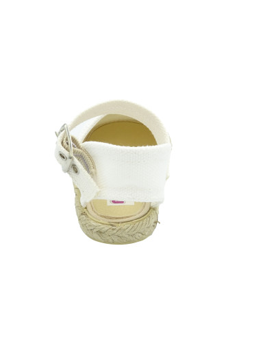 espartena de nina con puntilla para bebe y nina con hebilla