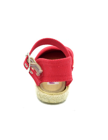 espartena de nina con puntilla para bebe y nina con hebilla