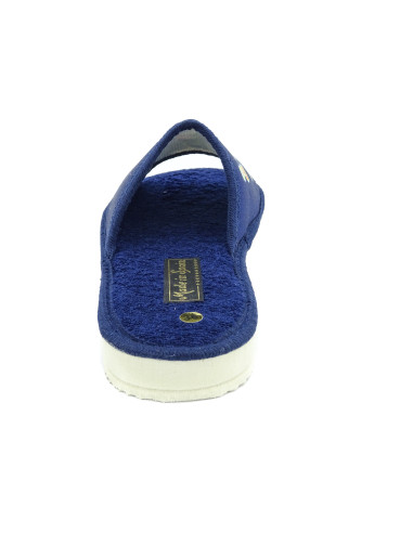 zapatilla de casa para mujer de toalla con la suela microporoso