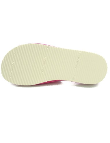 zapatilla de casa para mujer de toalla con la suela microporoso