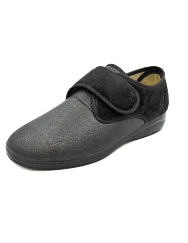 zapatilla de casa para senora con dibujo de coco y suela de goma