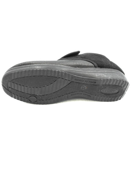 zapatilla de casa para senora con dibujo de coco y suela de goma