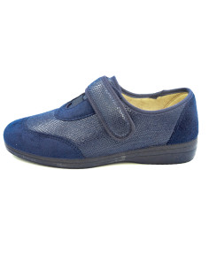 zapatilla de casa tipo zapato deportivo con suela de goma 2