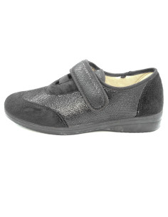 zapatilla de casa tipo zapato deportivo con suela de goma 2