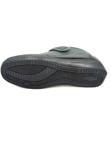 zapatilla de casa tipo zapato deportivo con suela de goma