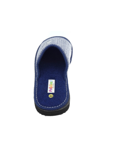 zapatilla de caballero de toalla para verano con suela de piso eva