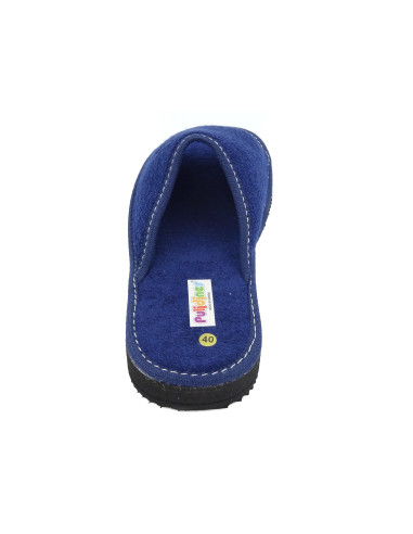 zapatilla de casa de toalla para caballero de suela de eva
