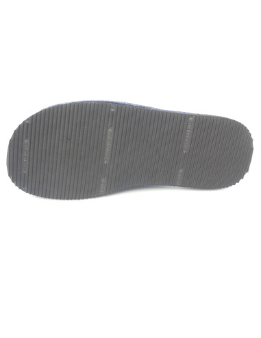 zapatilla de casa de toalla para caballero de suela de eva