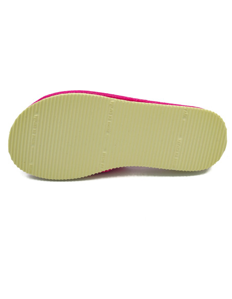 zapatilla de casa para mujer de toalla lisa