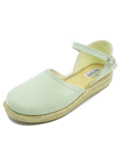 espartena de nina con hebilla para ceremonia