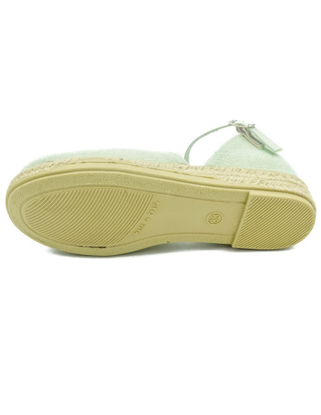 espartena de nina con hebilla para ceremonia