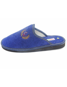 zapatilla de caballero de toalla con un ancla 2