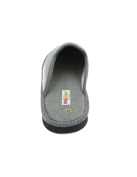 zapatilla de caballero de toalla con un ancla