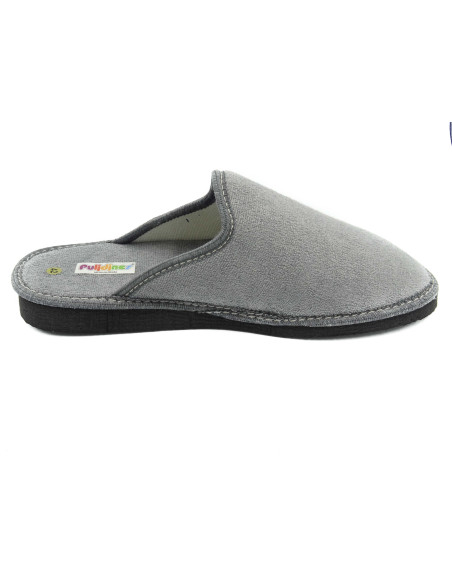 zapatilla de caballero de toalla con un ancla