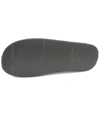 zapatilla de casa de caballero de toalla con un bordado de caballo