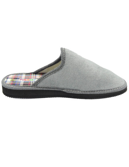 zapatilla de casa de caballero de toalla con un bordado de caballo