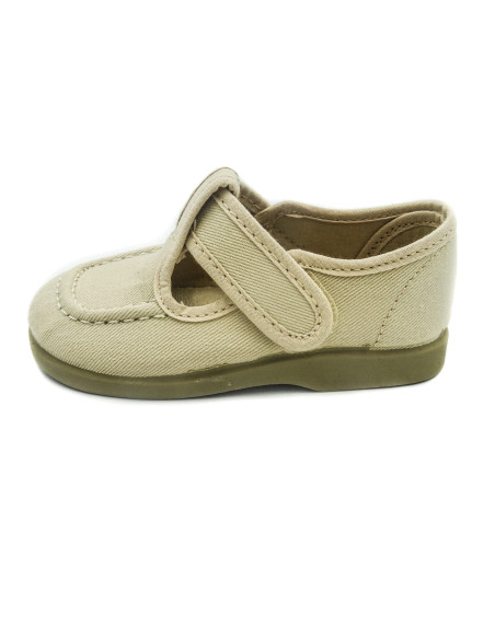 pepito de lona para nino con velcro