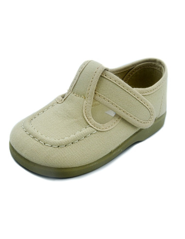 pepito de lona para nino con velcro