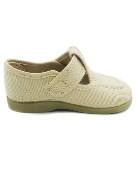 pepito de lona para nino con velcro